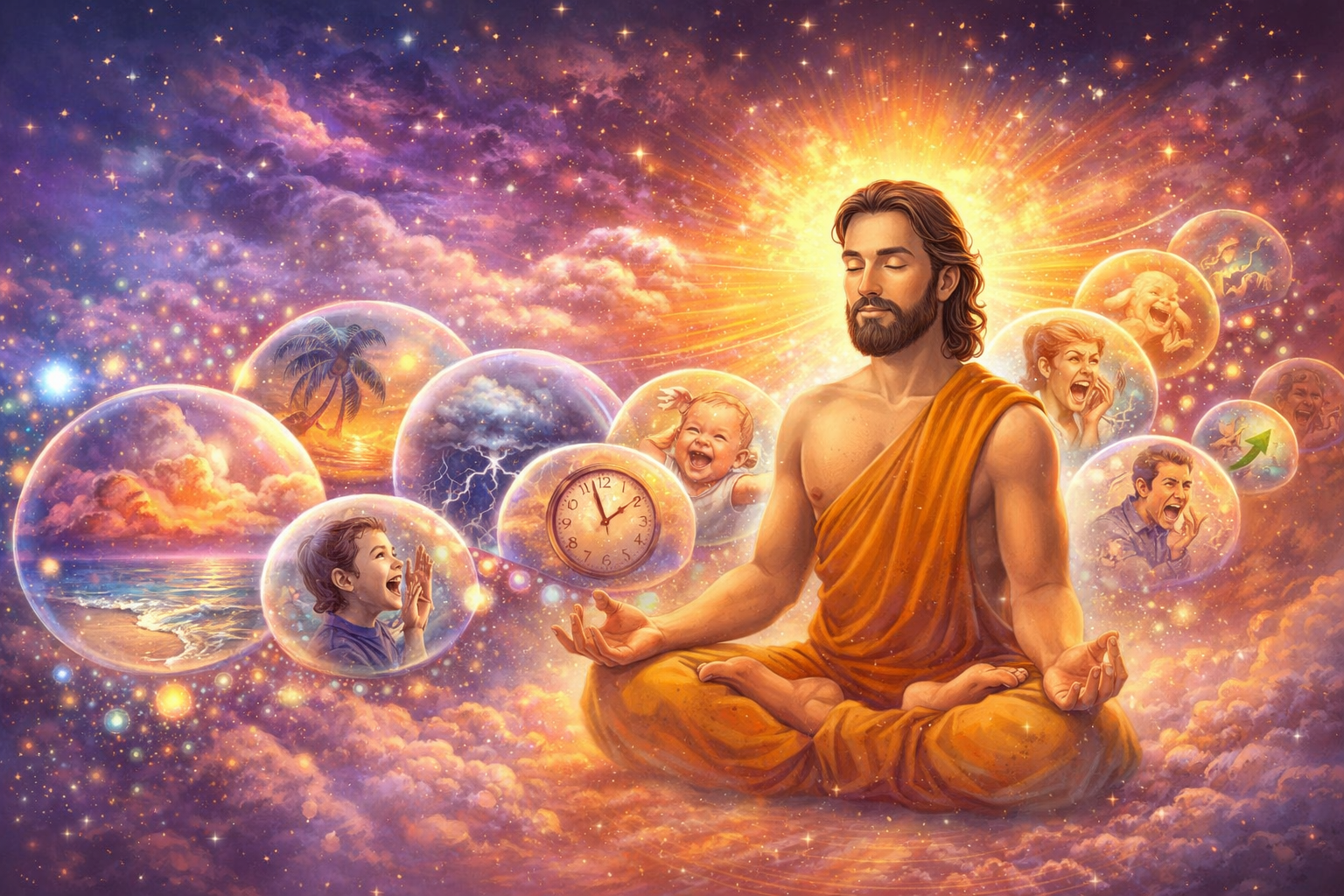 A gyakorló meditáló meg tudja figyelni tudatának pillanatról-pillanatra változó tartalmát. Nem csak a meditáció alatt, hanem a mindennapi életben is. Nem egy 'rocket science', egy kis gyakorlással te is megfigyelhete épp mi zalik a fejedben és terelgetheted a jó irányba.