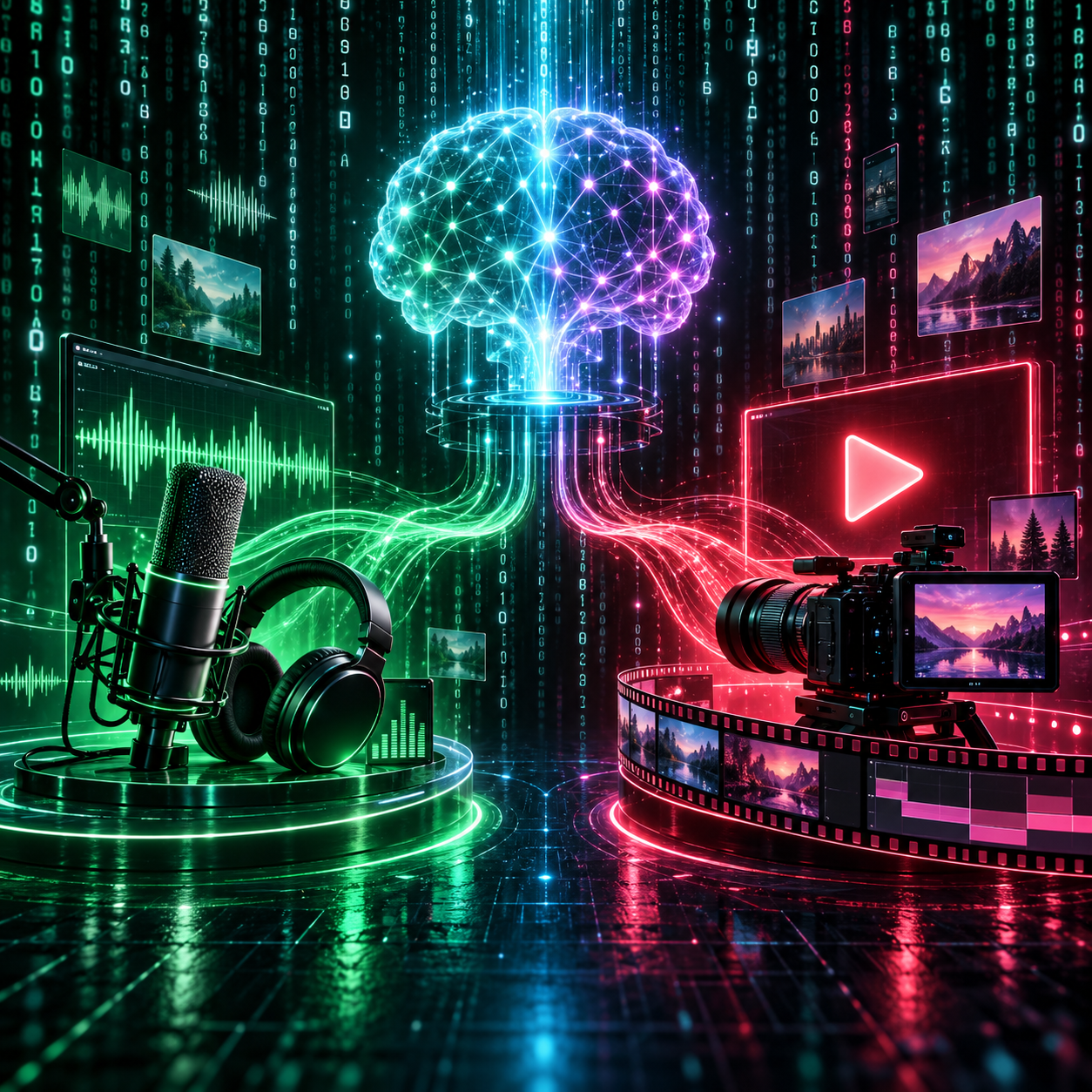 Az AI már a spájzban van! Nézzük ire jutott egy blogbejegyzés podcast és videóvá alakításával. Érdemes-e csinálni?