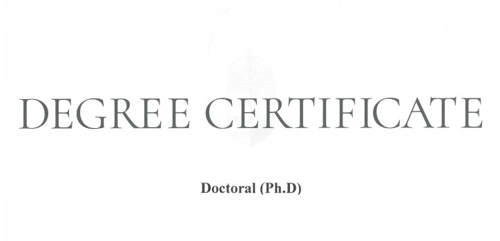 Three new doctors in our laboratory diakép