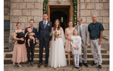 We went to Aletta's wedding