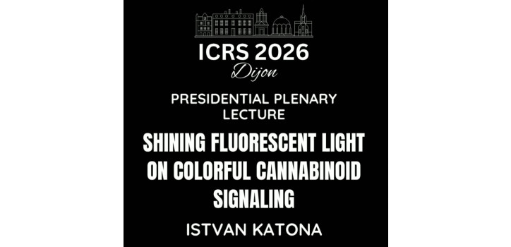 István Katona delivers Presidential Plenary Lecture at the International Cannabinoid Research Society Annual Symposium in France diakép